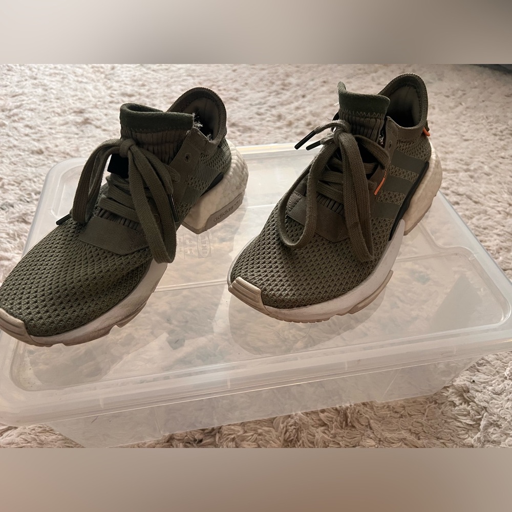 Olive Green adidas Sneakers